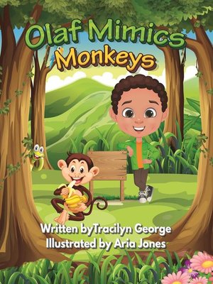 cover image of Olaf Mimics Monkeys